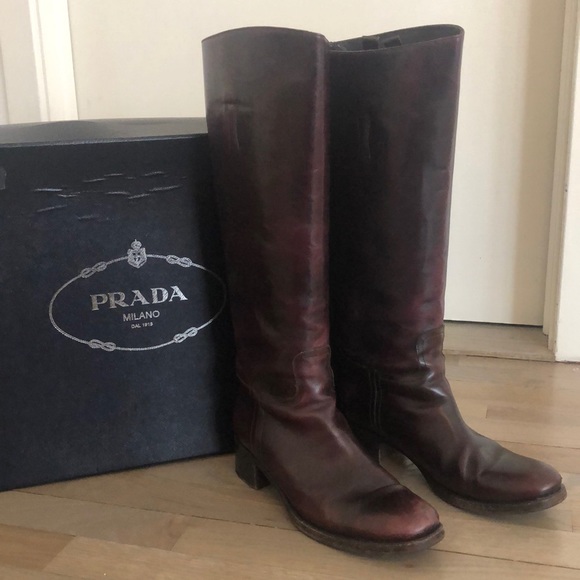 Prada | Shoes | Prada Cordovan Riding 